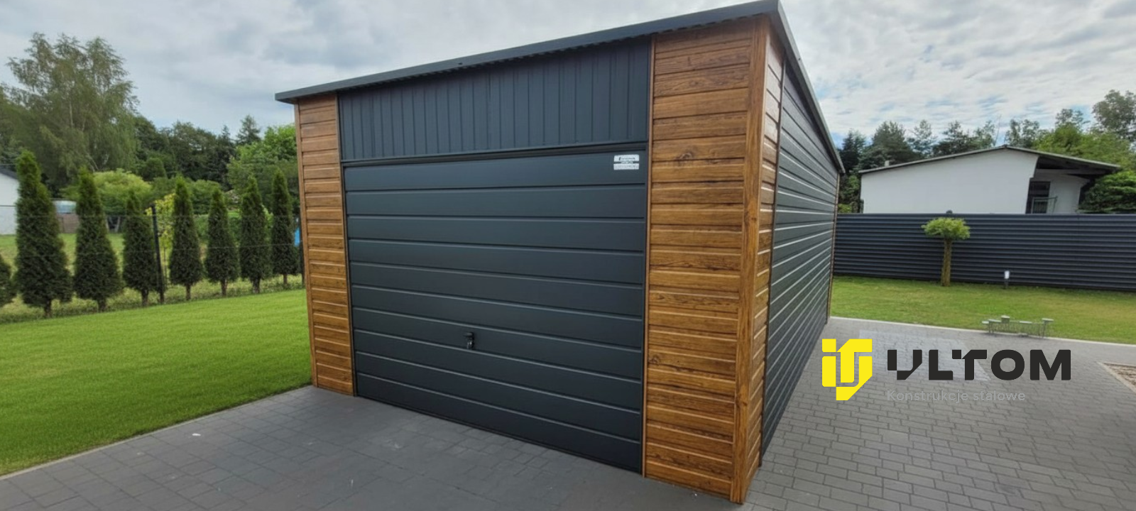 Garaż 4m x 5,5m | jednospadowy |