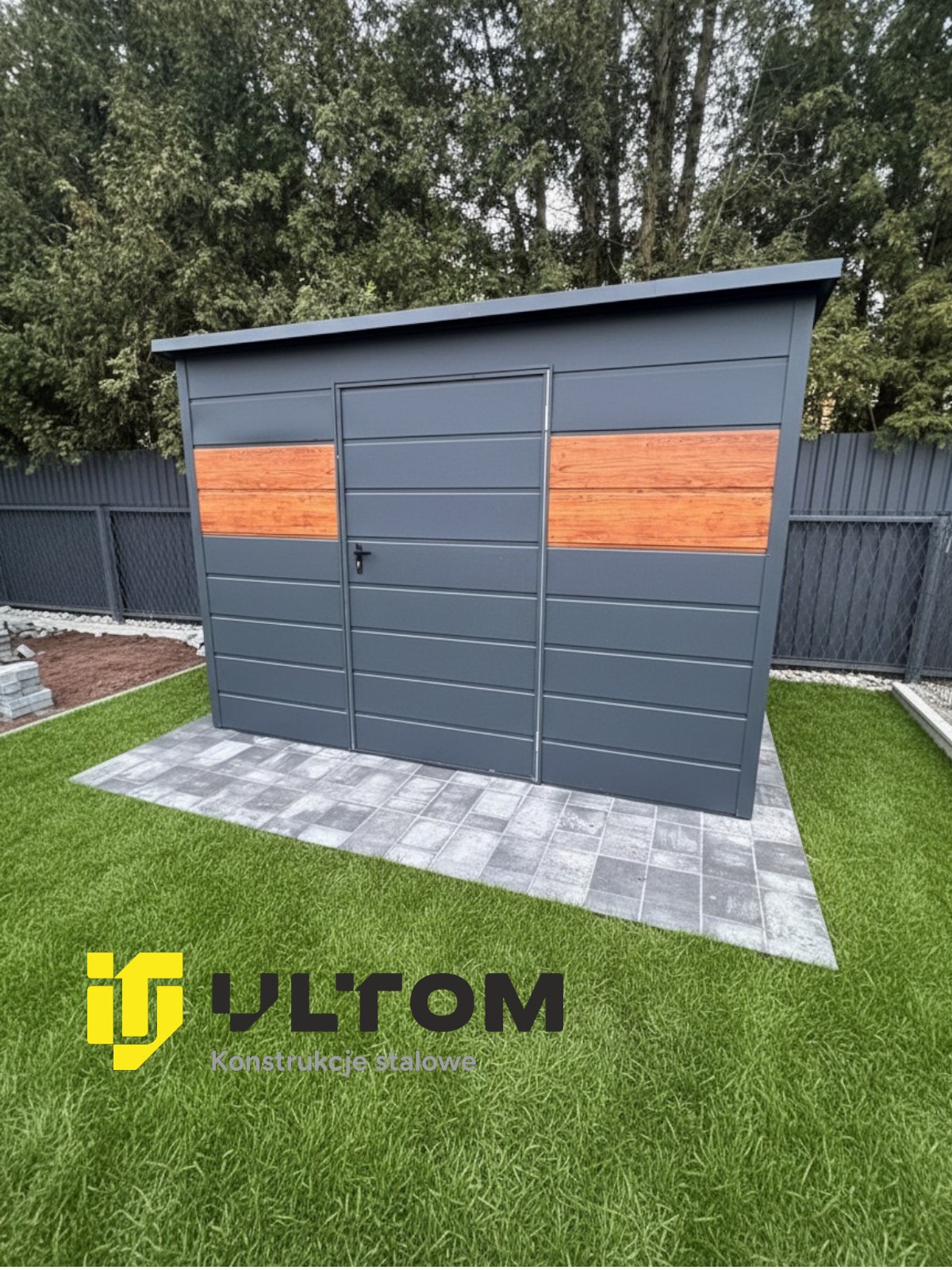 Garaż 3mx2m | jednospadowy |